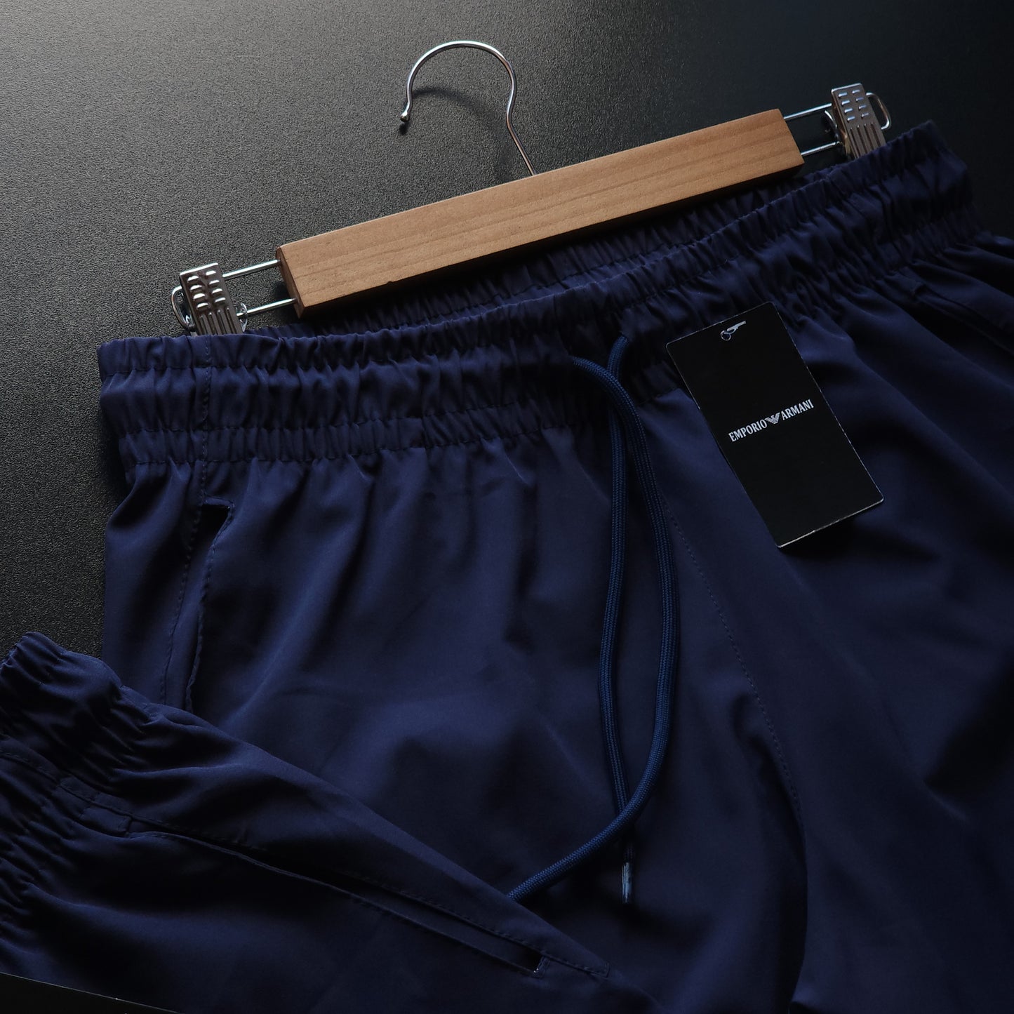 Short Elastano Marinho