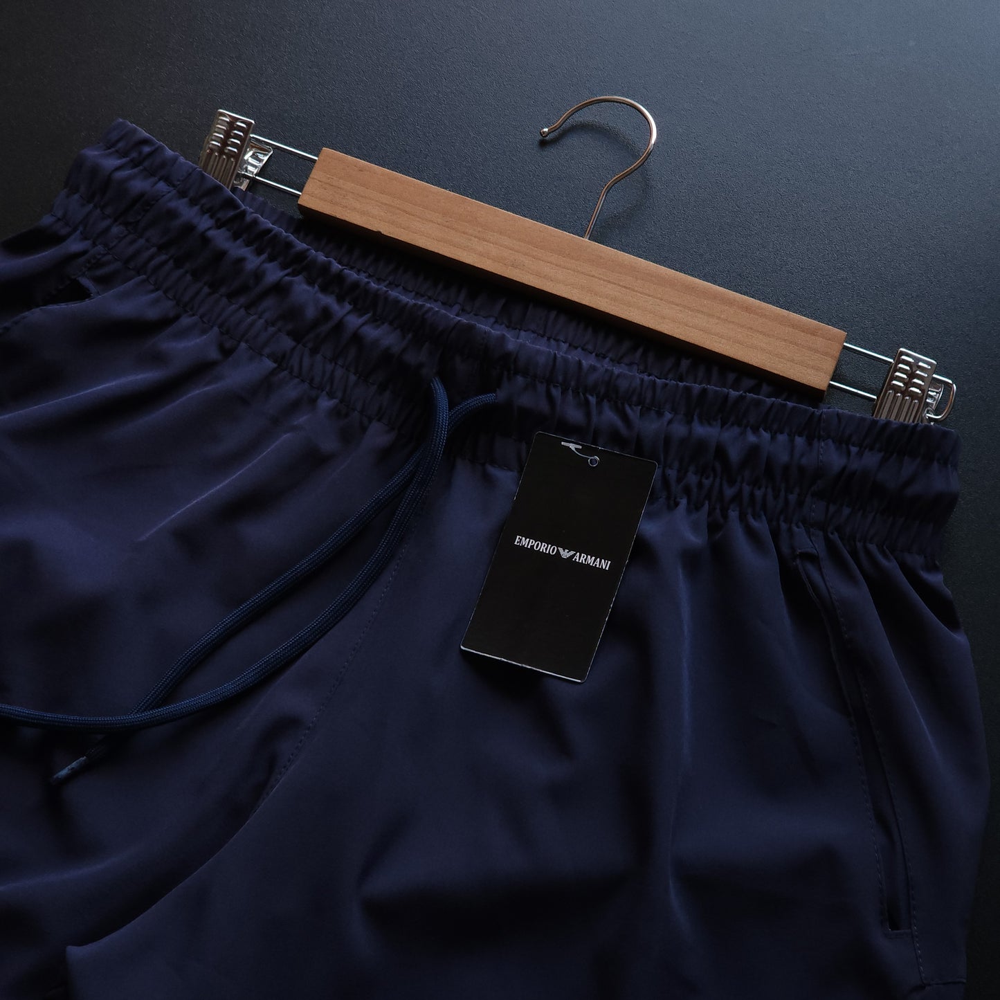 Short Elastano Marinho