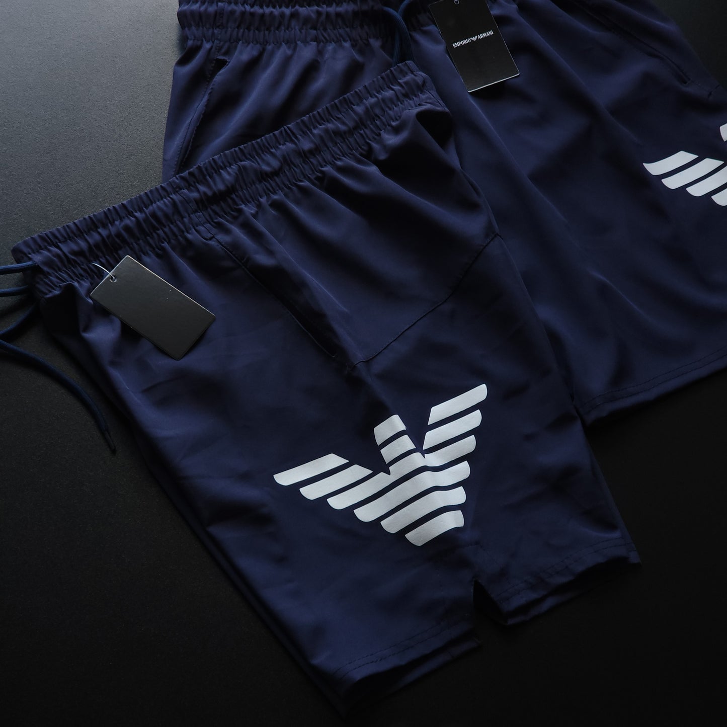 Short Elastano Marinho