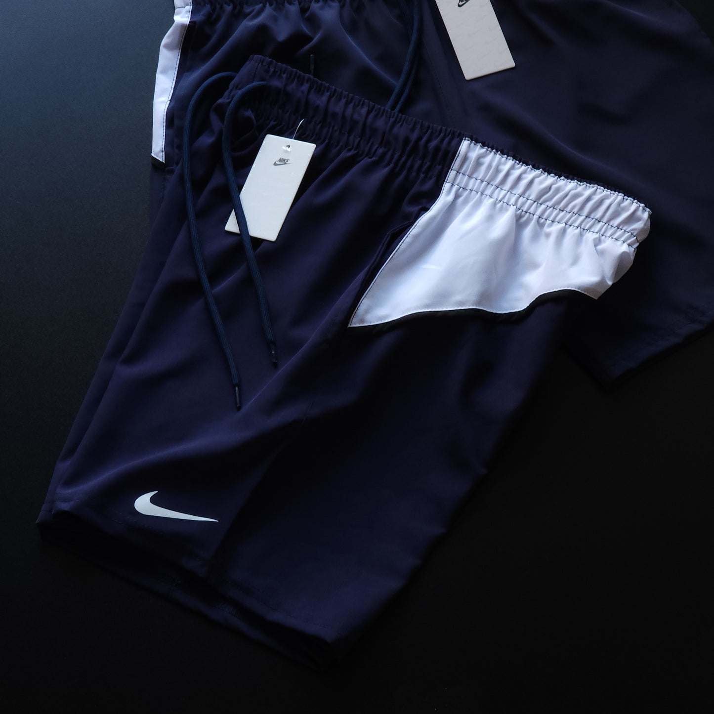 Short Elastano Marinho