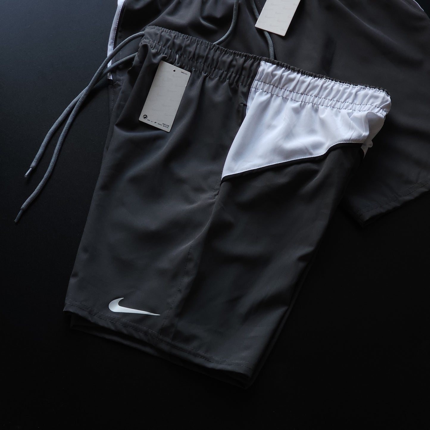 Short Elastano Cinza
