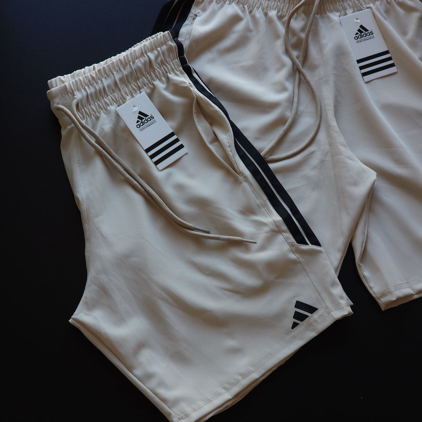 Short Elastano Bege