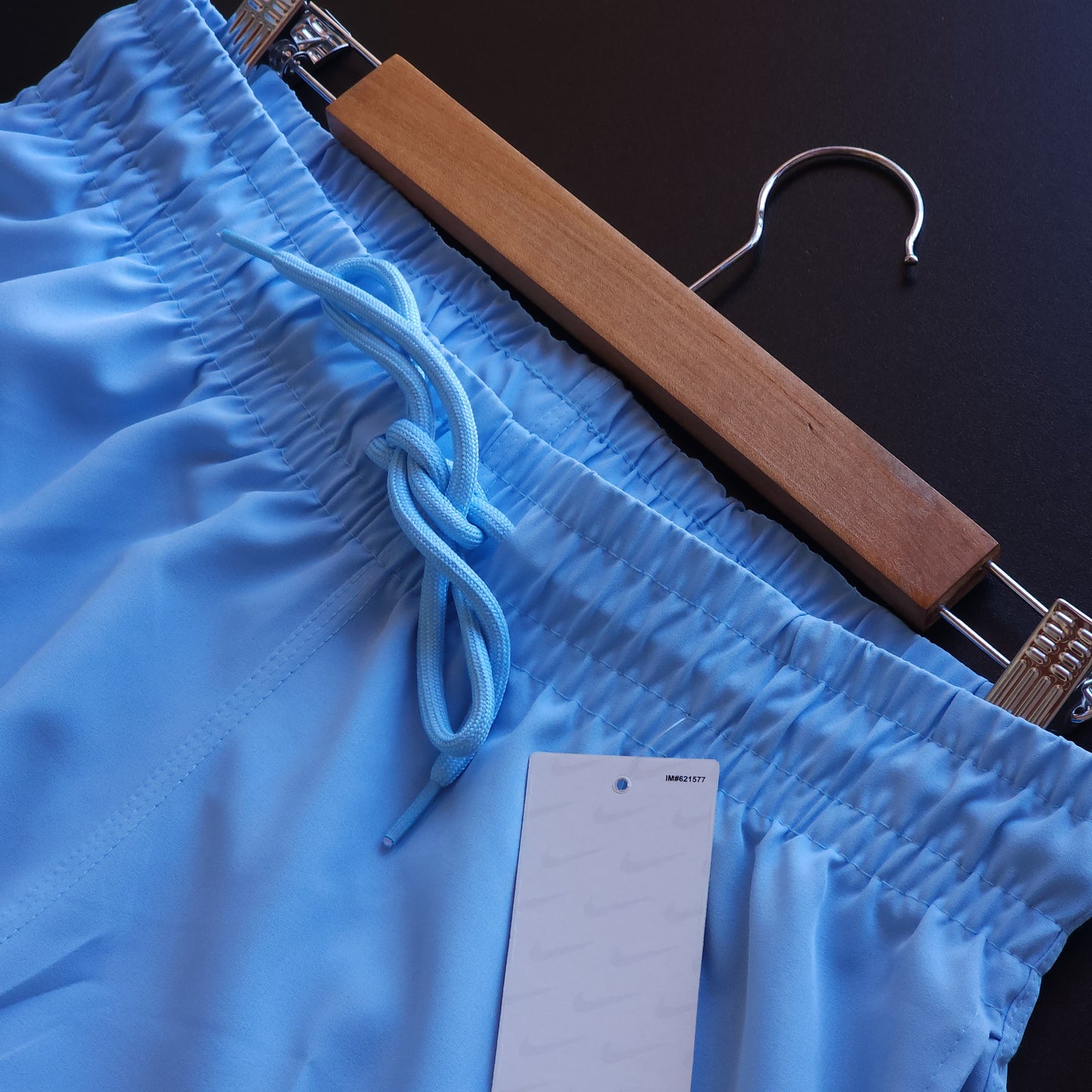 Short Elastano Azul Bebê