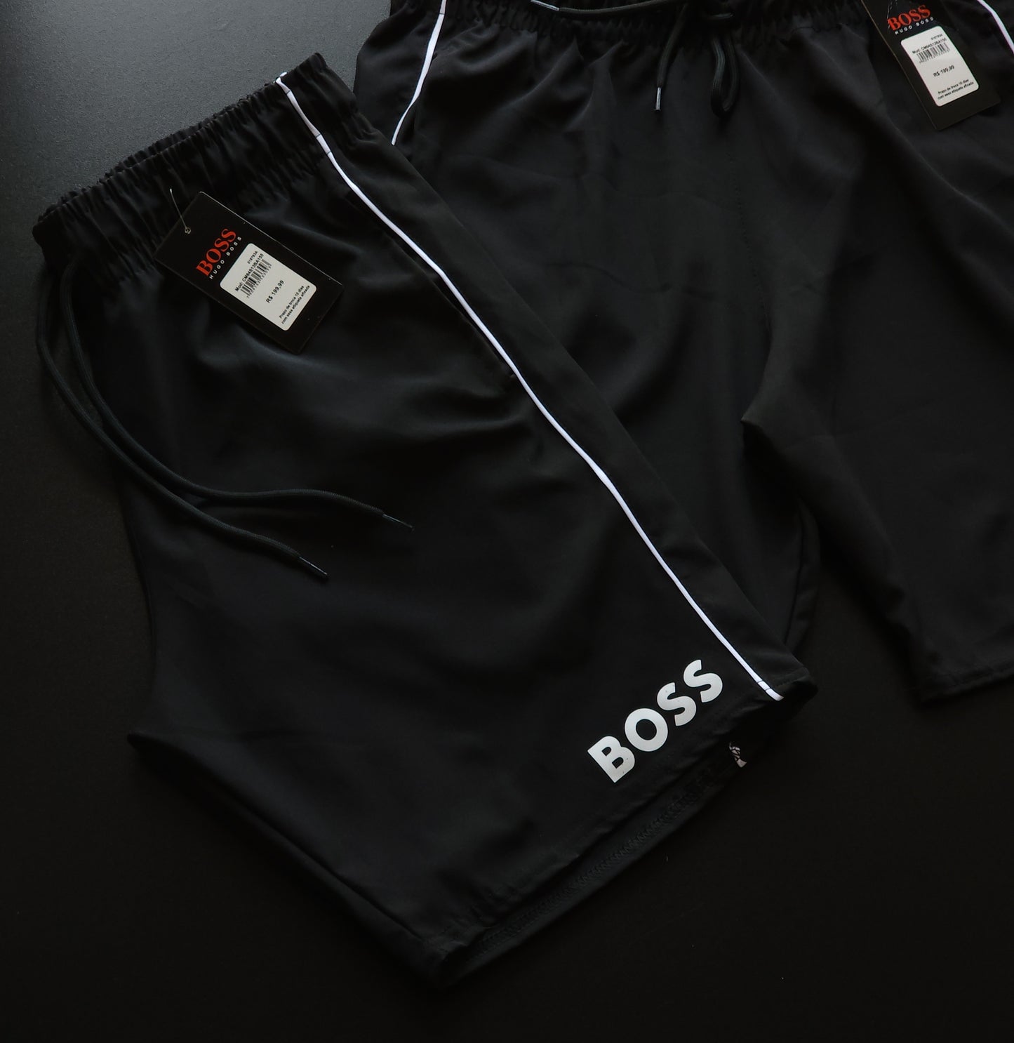 Short Elastano Preto
