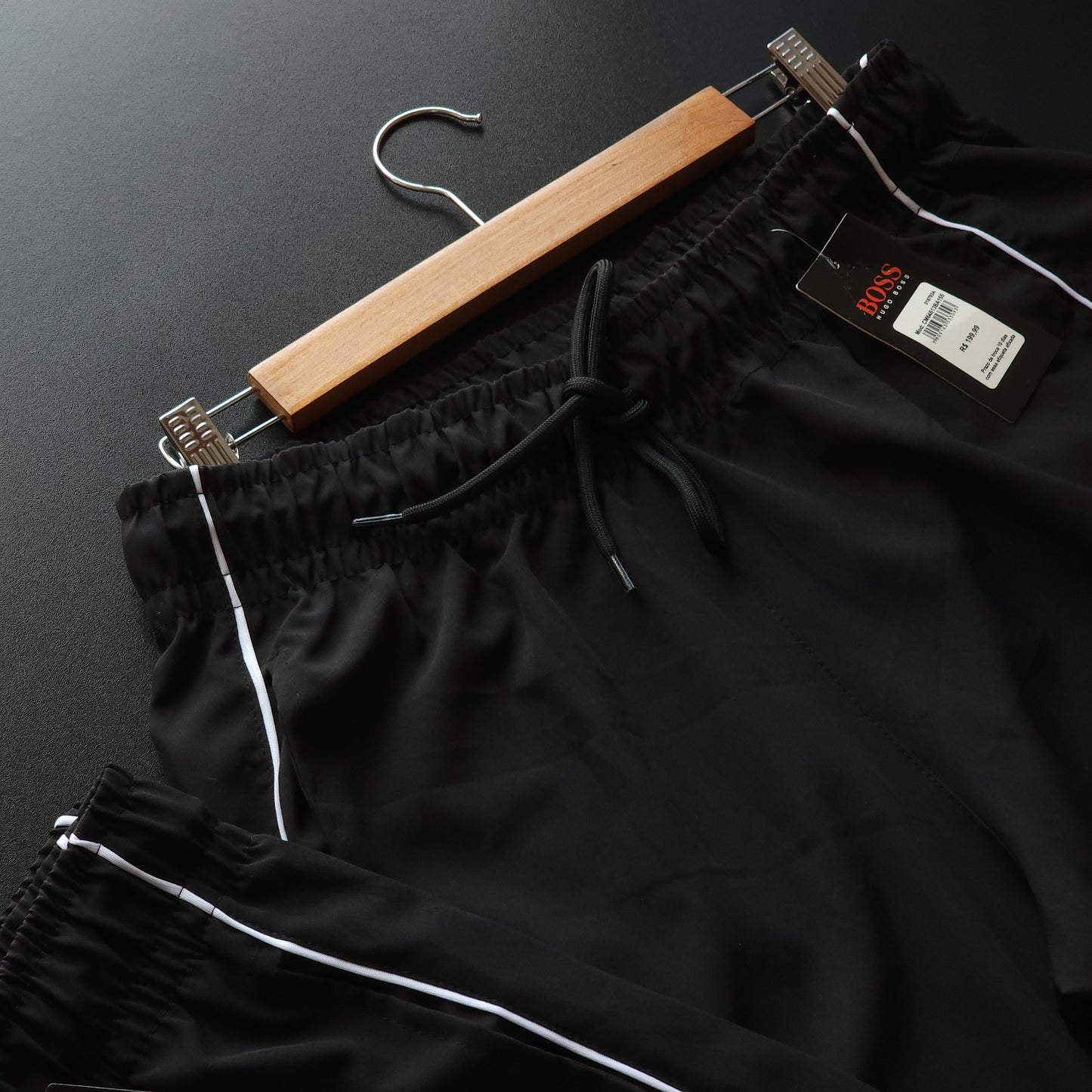 Short Elastano Preto