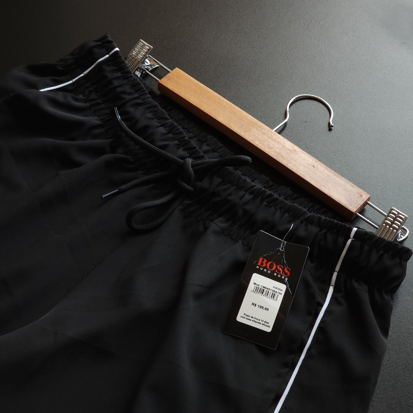 Short Elastano Preto
