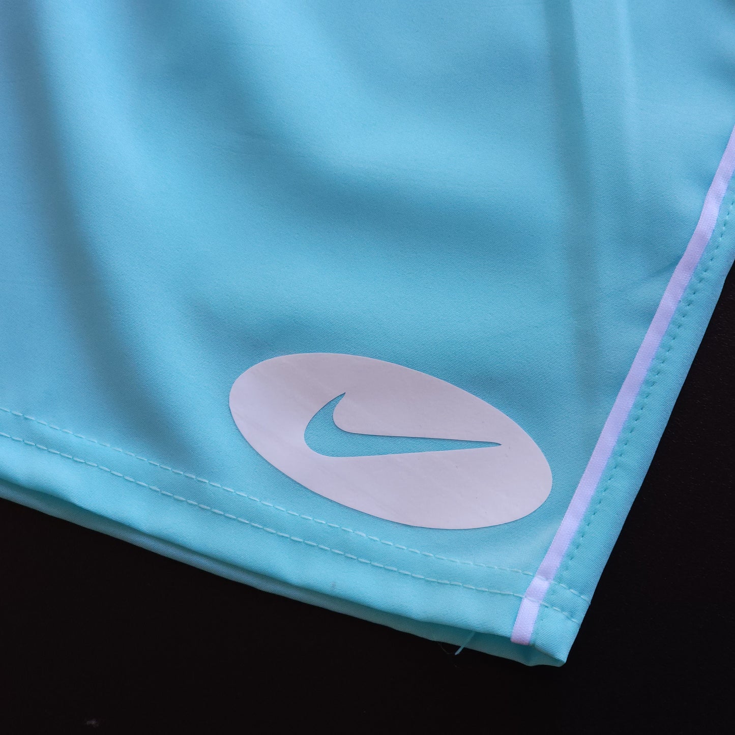 Short Elastano Azul Piscina