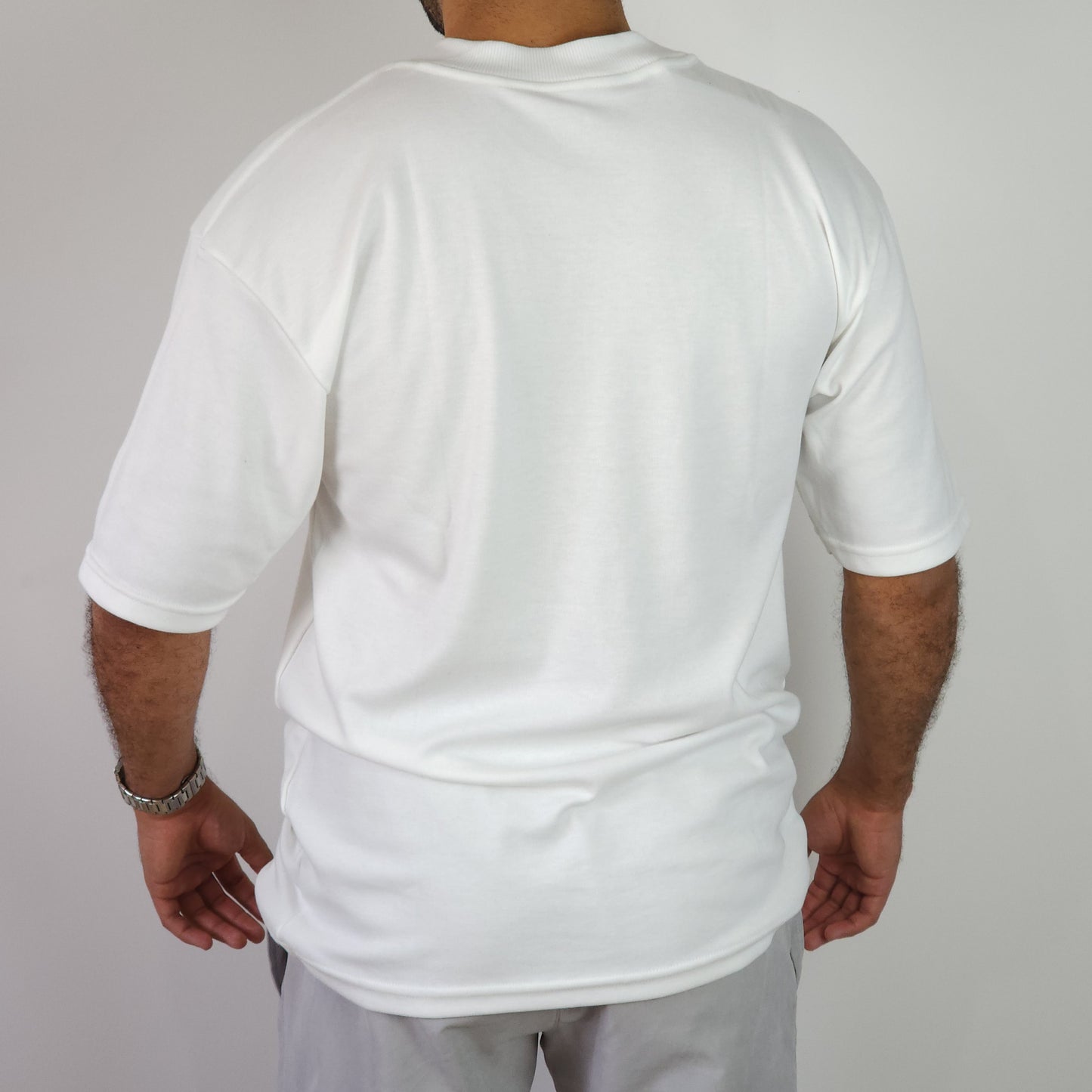 Camiseta Oversized Malha Suedine Gold - 220 de gramatura