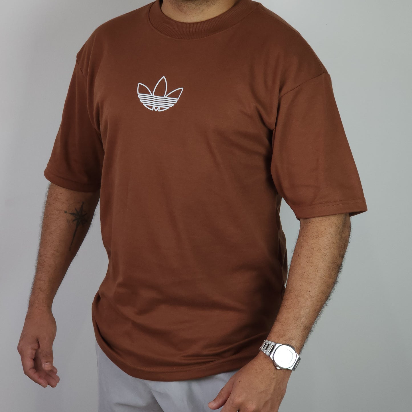 Camiseta Oversized Malha Suedine Gold - 220 de gramatura