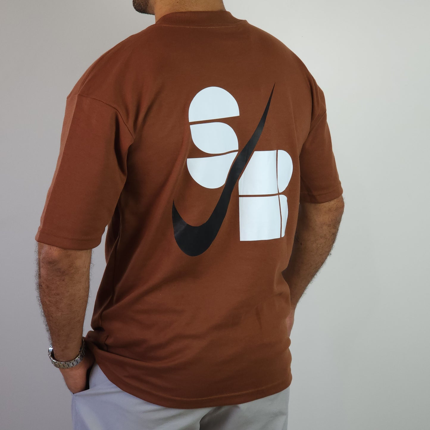 Camiseta Oversized Malha Suedine Gold - 220 de gramatura