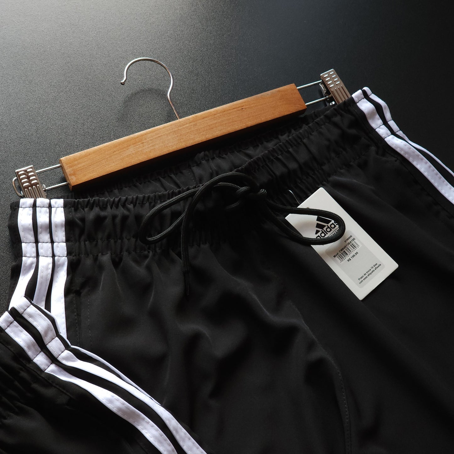 Short Elastano Preto