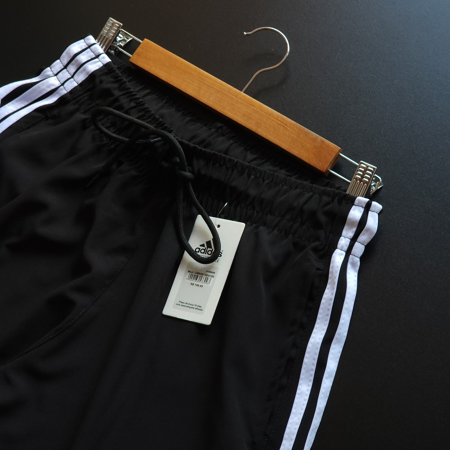 Short Elastano Preto