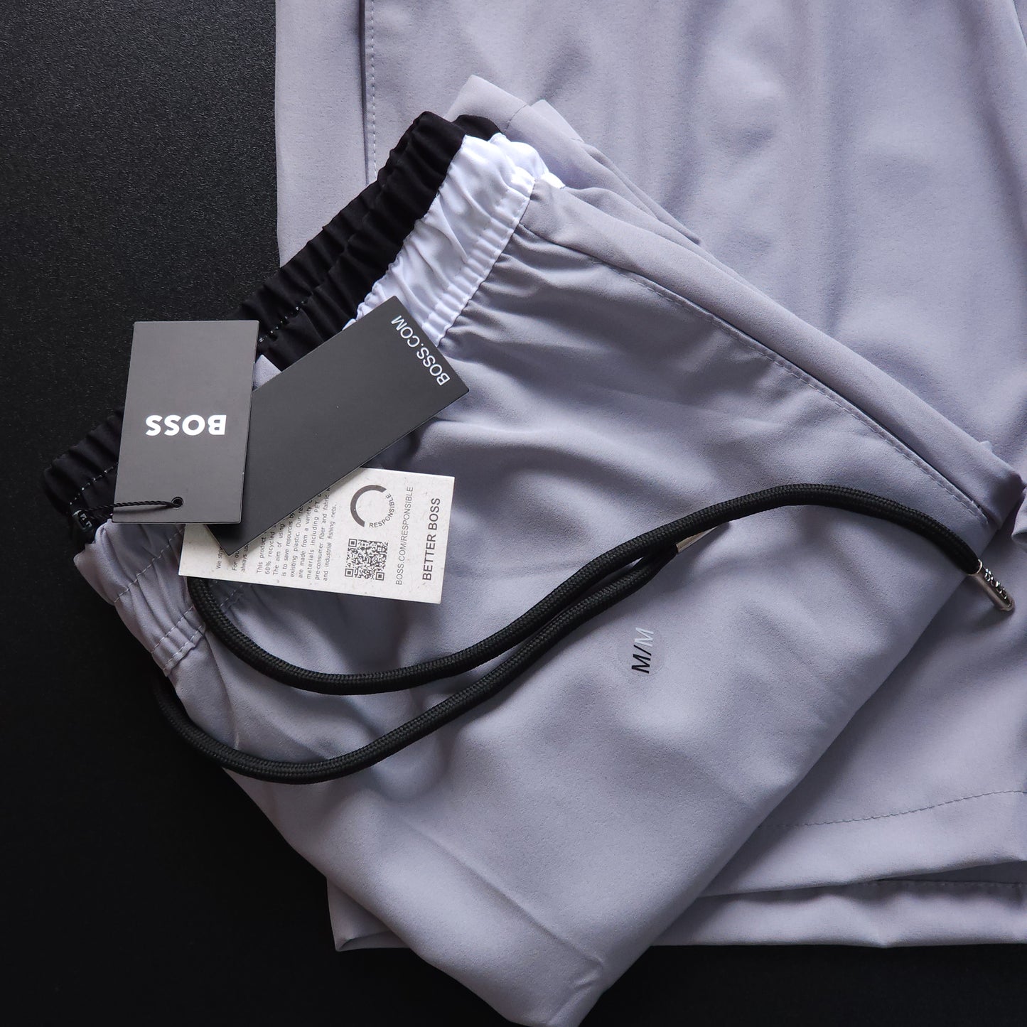 SHORT MAURICINHO LINHA LUXO - CINZA