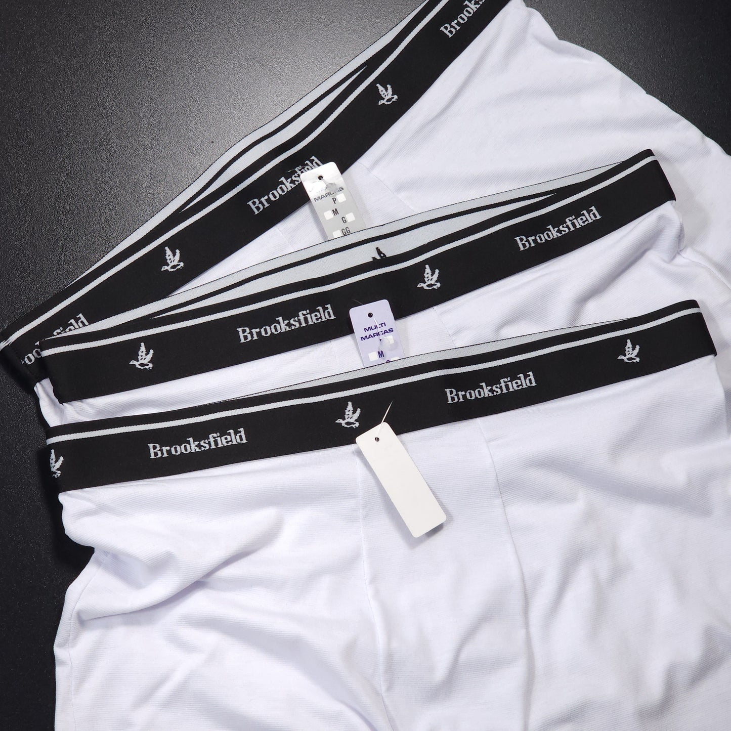 1 grade com 12 cuecas Plus Size - Tecido poliamida peletizada Premium - (Não acompanham caixinhas)