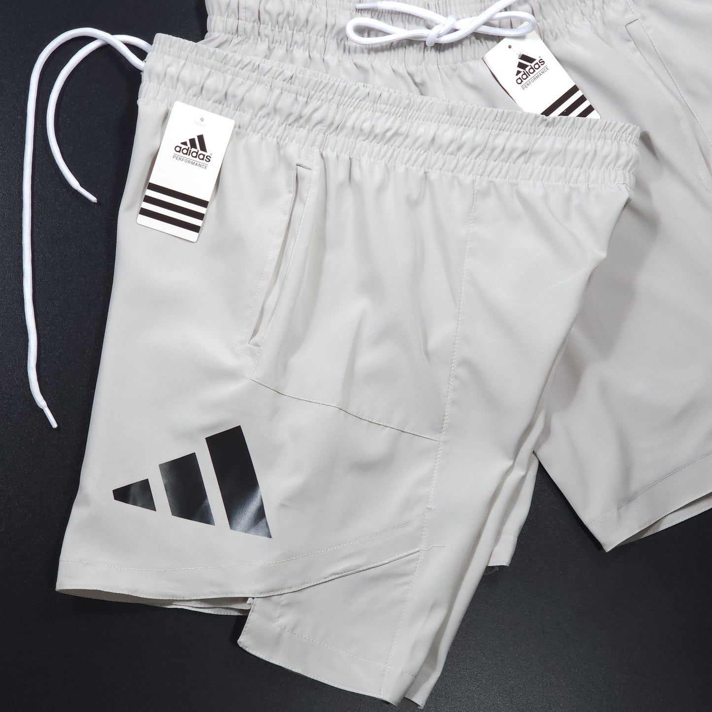 Short Elastano - Cinza
