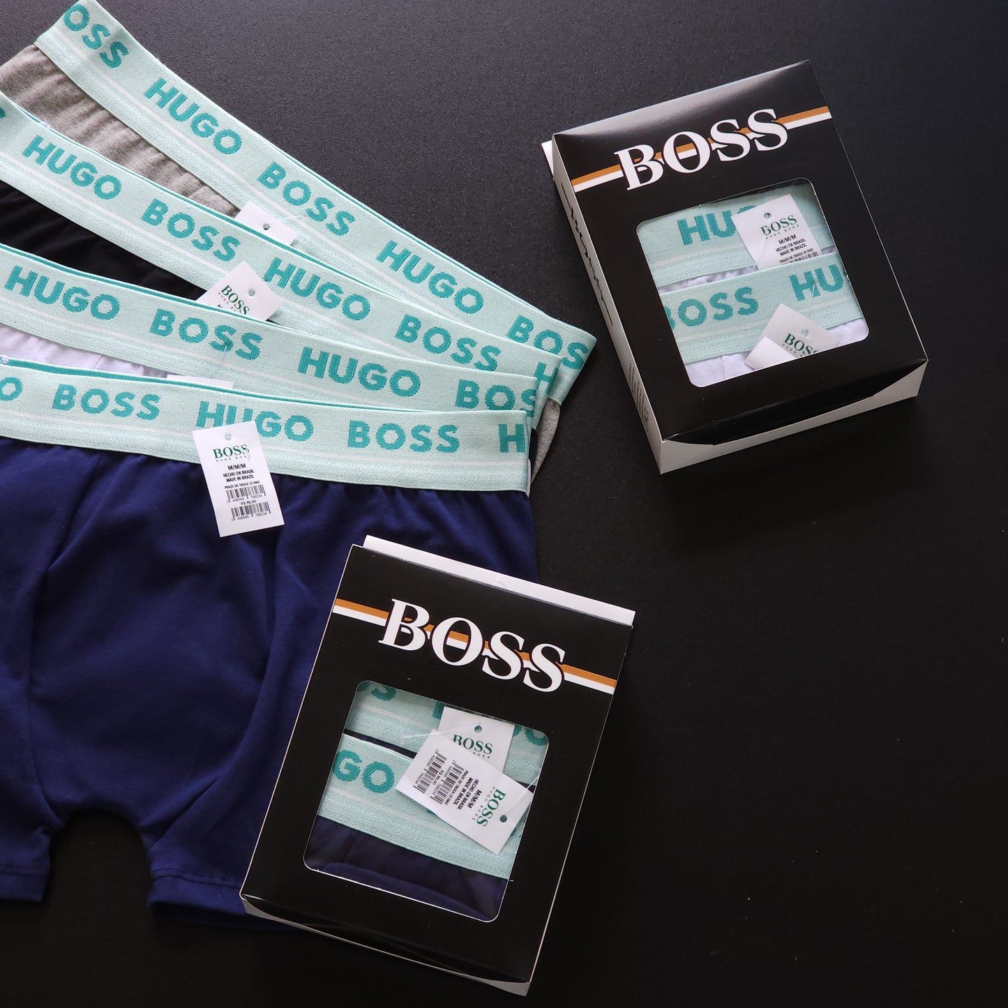 1 GRADE (12 CUECAS) PREMIUM 3 CORES - (4 CAIXINHAS )