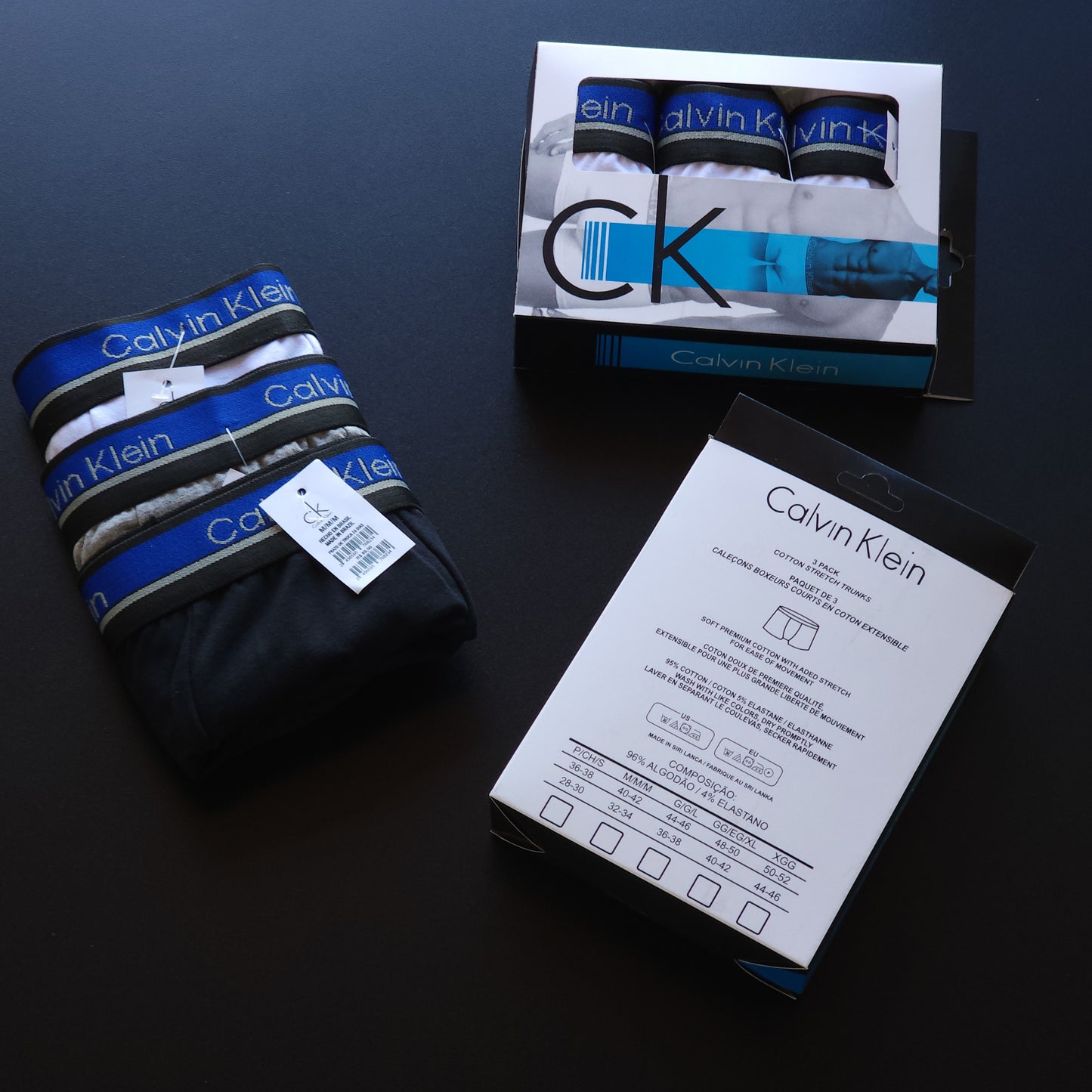 1 GRADE (12 CUECAS) PREMIUM 3 CORES - (4 CAIXINHAS GRÁTIS)