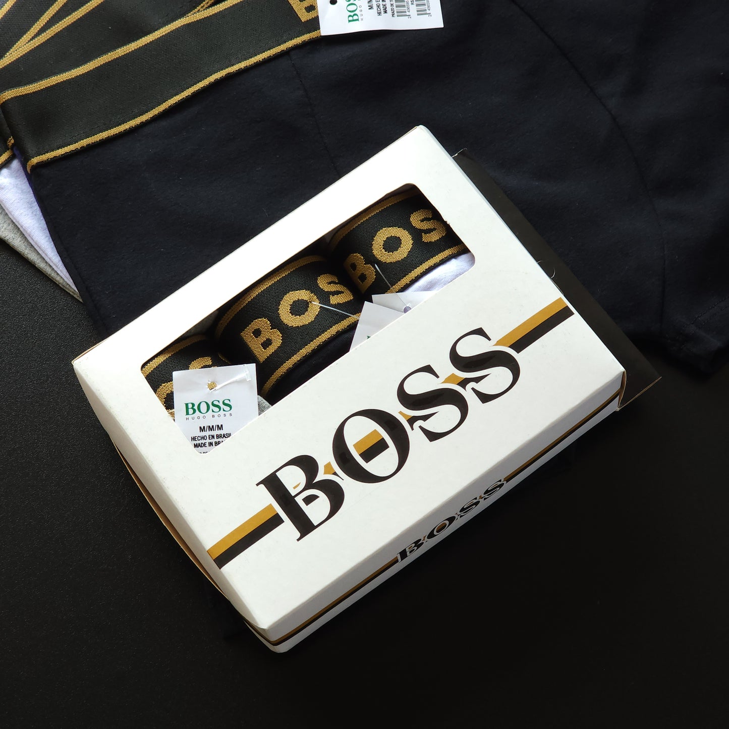 1 GRADE (12 CUECAS) PREMIUM 2 CORES - (4 CAIXINHAS GRÁTIS)