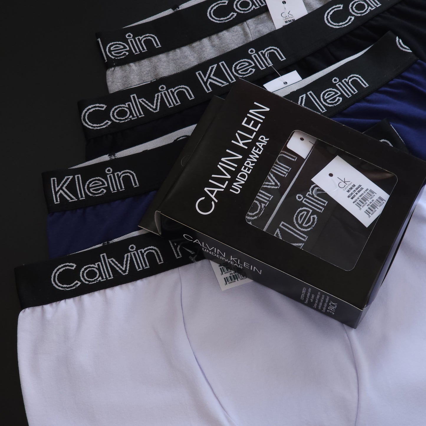 1 GRADE (12 CUECAS) PREMIUM 3 CORES - (4 CAIXINHAS GRÁTIS)