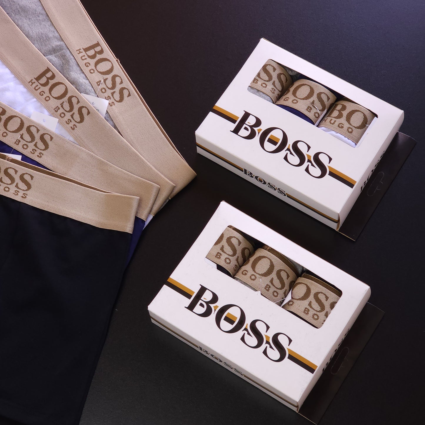 1 GRADE (12 CUECAS) PREMIUM COM 3 CORES SORTIDAS - (4 CAIXINHAS GRÁTIS)