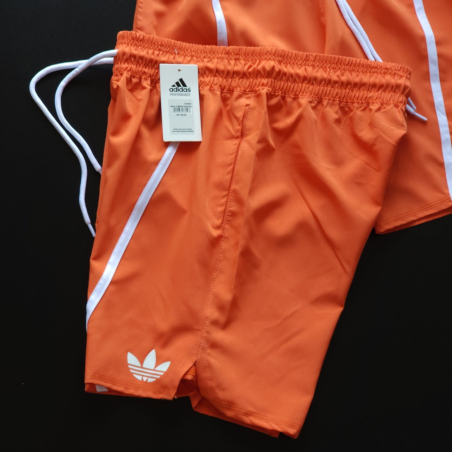 Short Elastano - Laranja