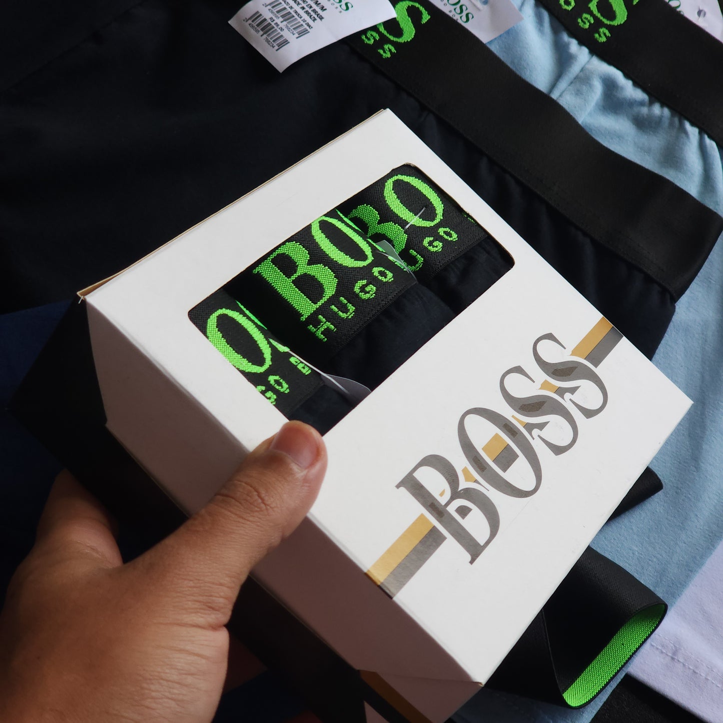 1 GRADE (12 CUECAS) PREMIUM 3 CORES - (4 CAIXINHAS GRÁTIS)