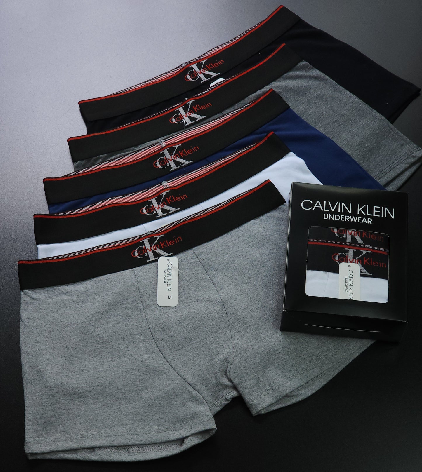 1 GRADE (12 CUECAS) LUXO 3 CORES - (4 CAIXINHAS GRÁTIS)