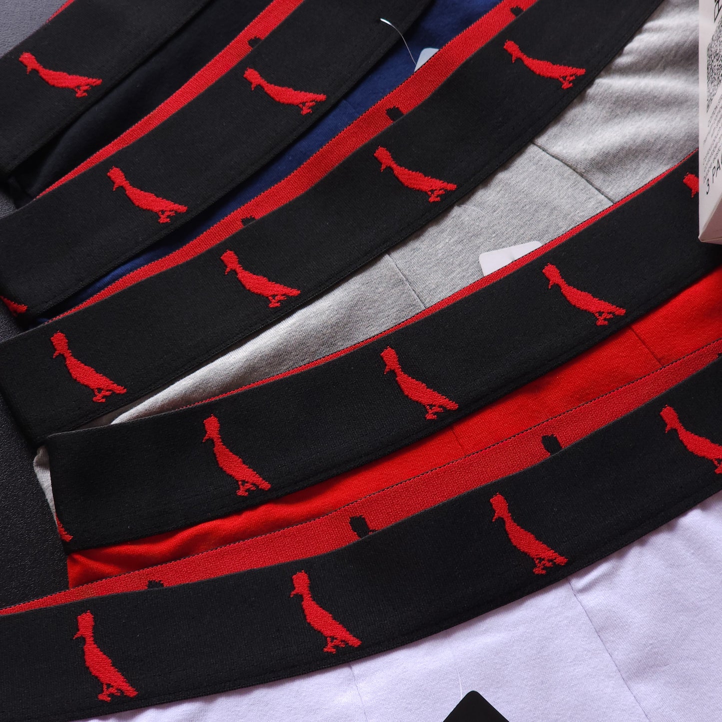 1 GRADE (12 CUECAS) LUXO 3 CORES - (4 CAIXINHAS GRÁTIS)