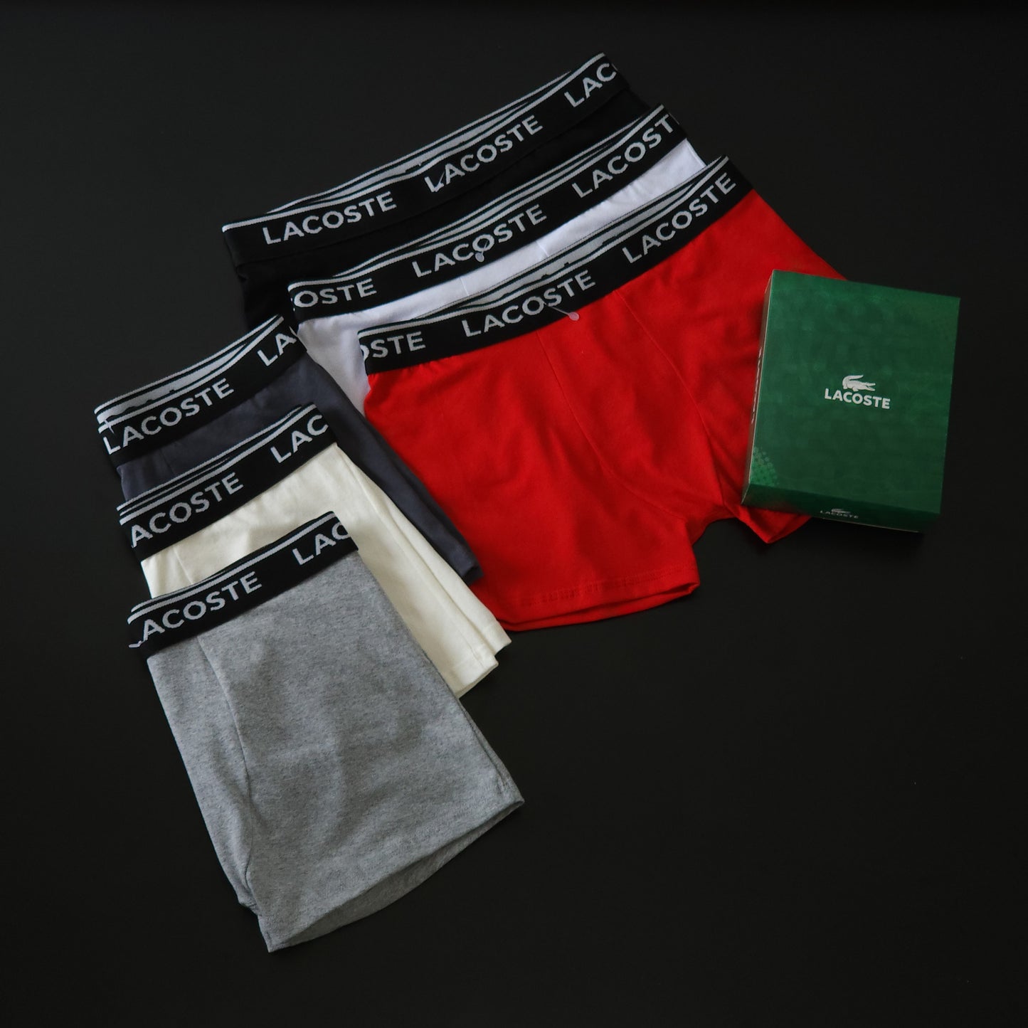 1 GRADE (12 CUECAS) PREMIUM 3 CORES - (4 CAIXINHAS GRÁTIS)