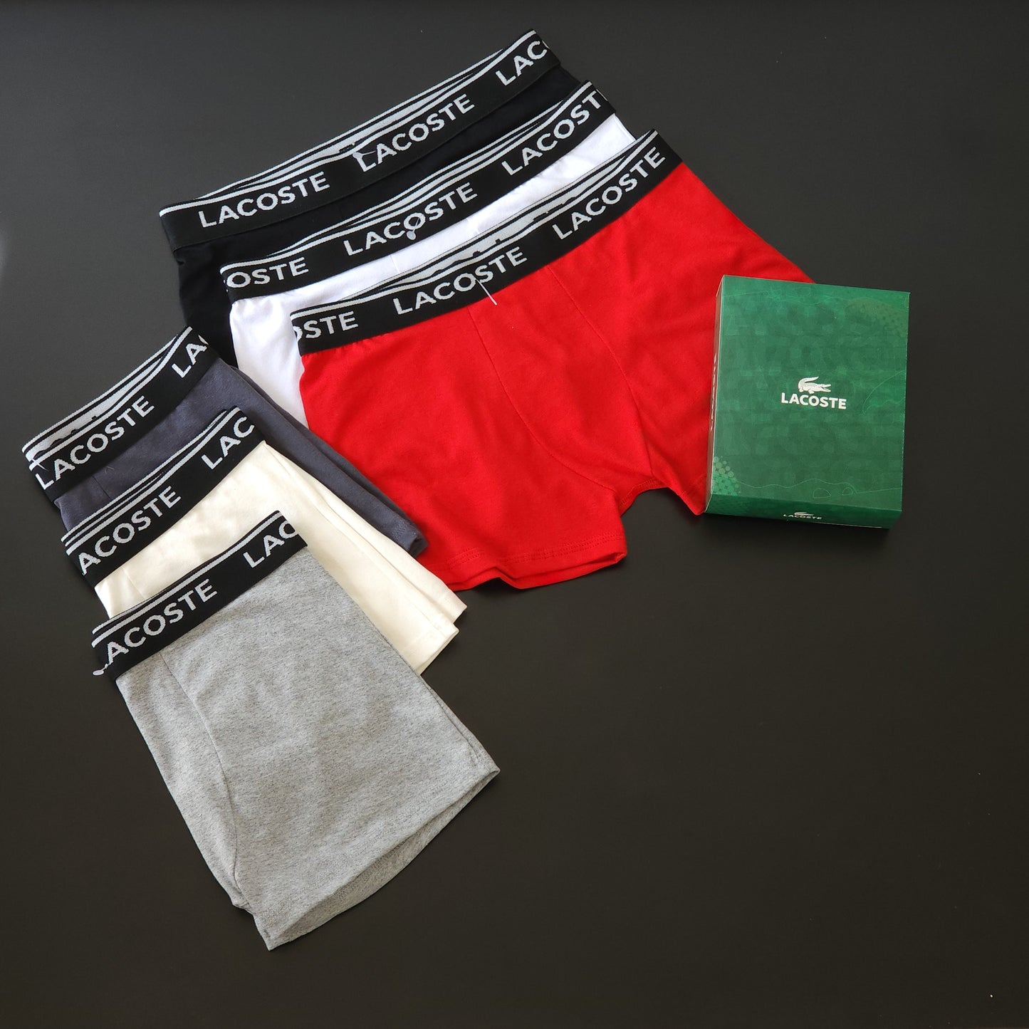 1 GRADE (12 CUECAS) PREMIUM 3 CORES - (4 CAIXINHAS GRÁTIS)