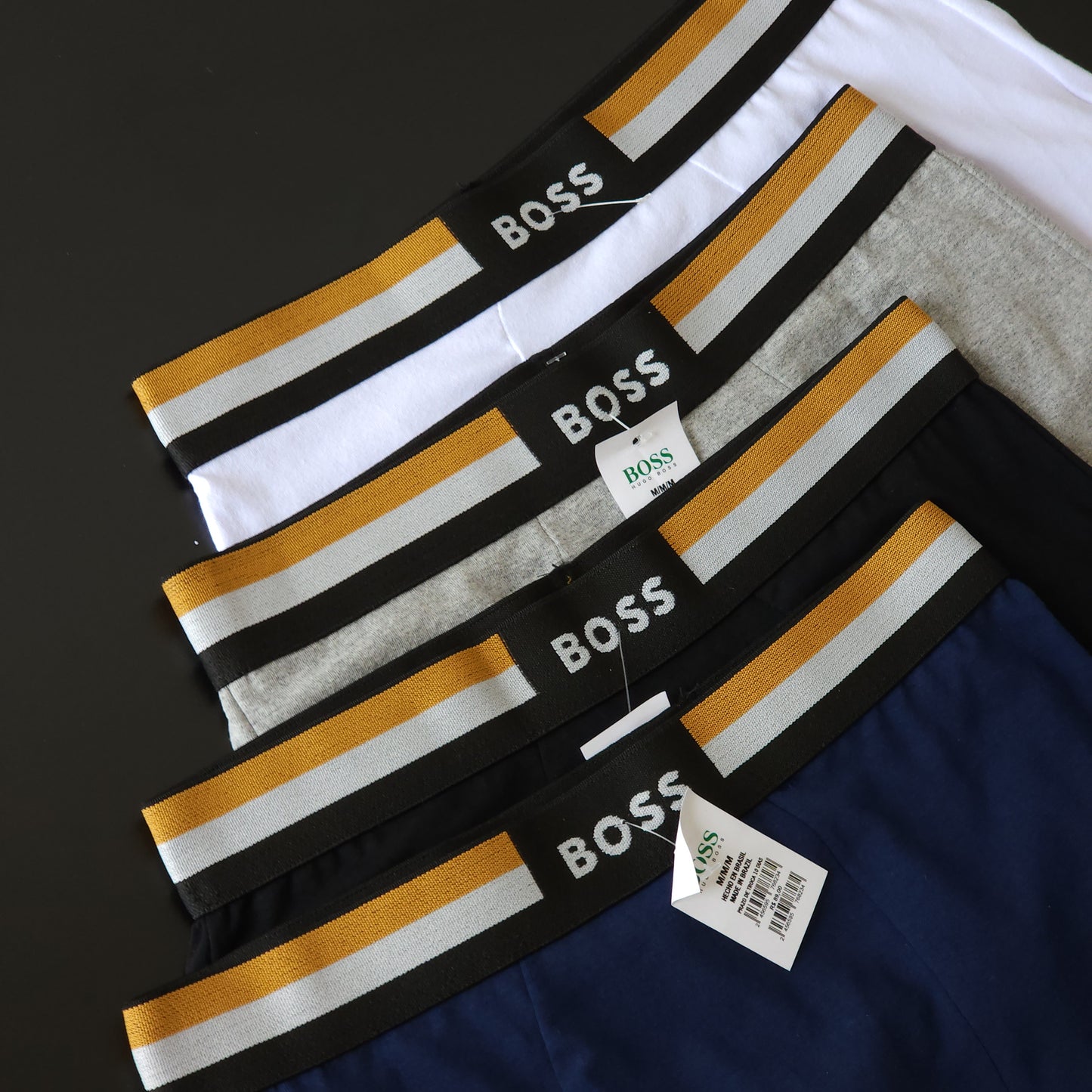 1 GRADE 12 CUECAS PREMIUM 3 CORES - (4 CAIXINHAS GRÁTIS)