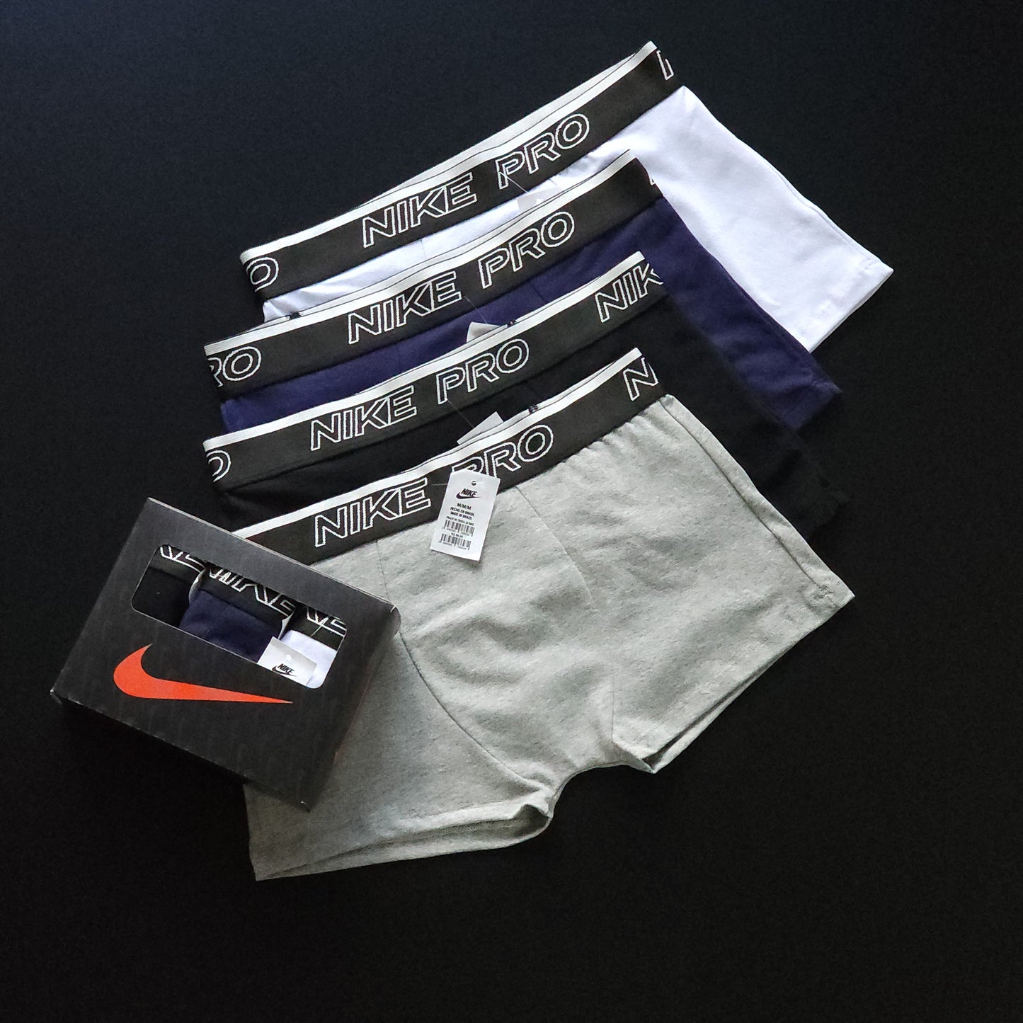 1 GRADE (12 CUECAS) PREMIUM 3 CORES - (4 CAIXINHAS GRÁTIS)