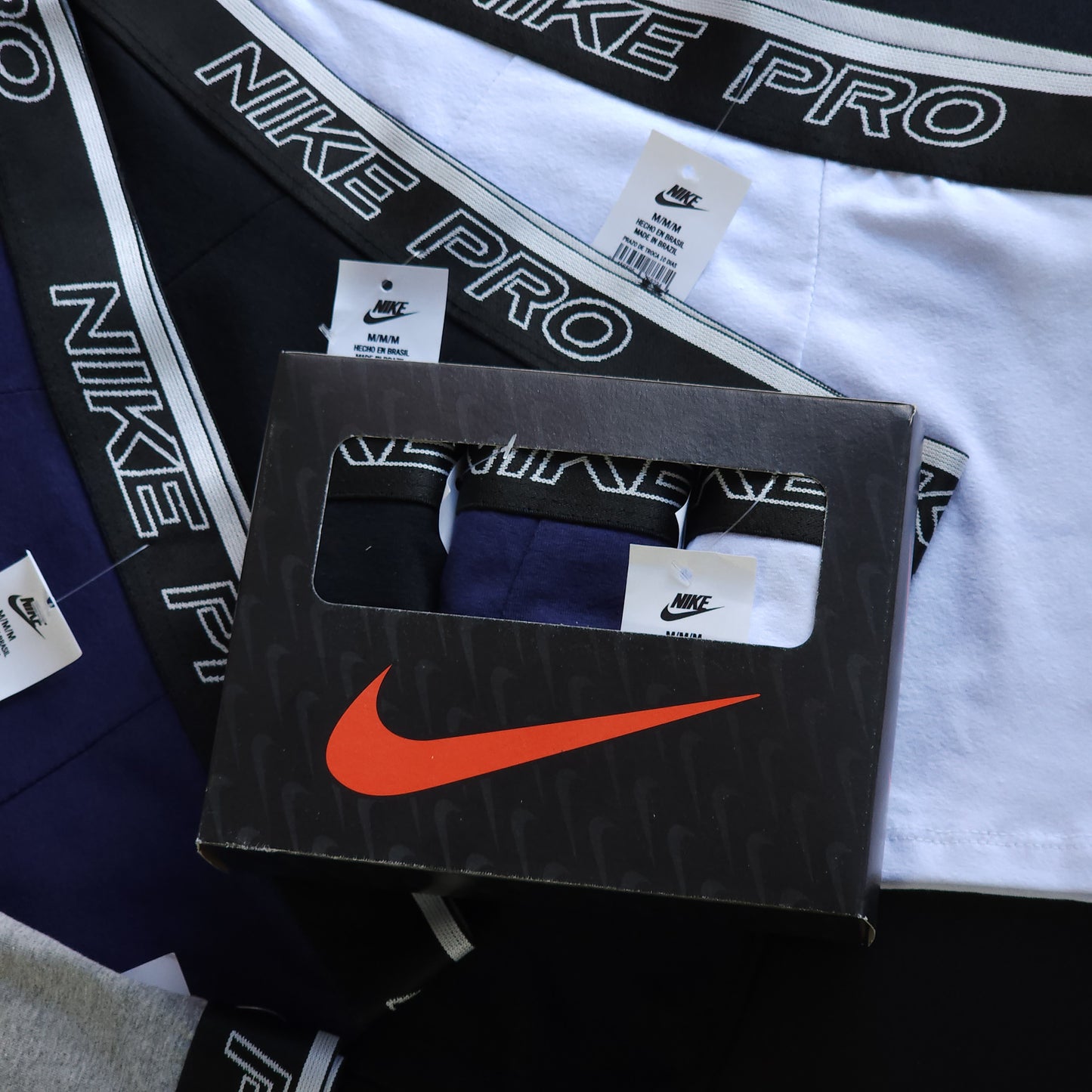 1 GRADE (12 CUECAS) PREMIUM 3 CORES - (4 CAIXINHAS GRÁTIS)