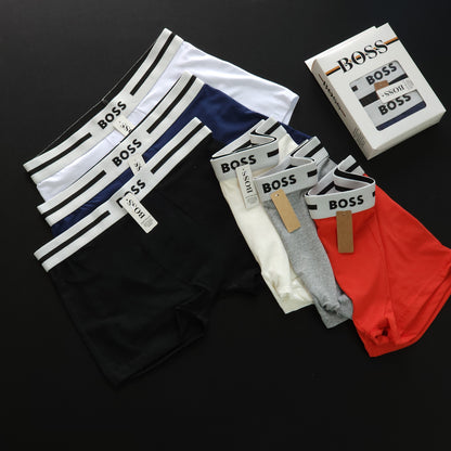 1 GRADE (12 CUECAS) LUXO 3 CORES - (4 CAIXINHAS GRÁTIS)