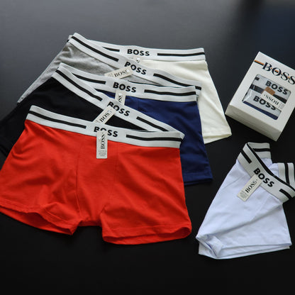 1 GRADE (12 CUECAS) LUXO 3 CORES - (4 CAIXINHAS GRÁTIS)