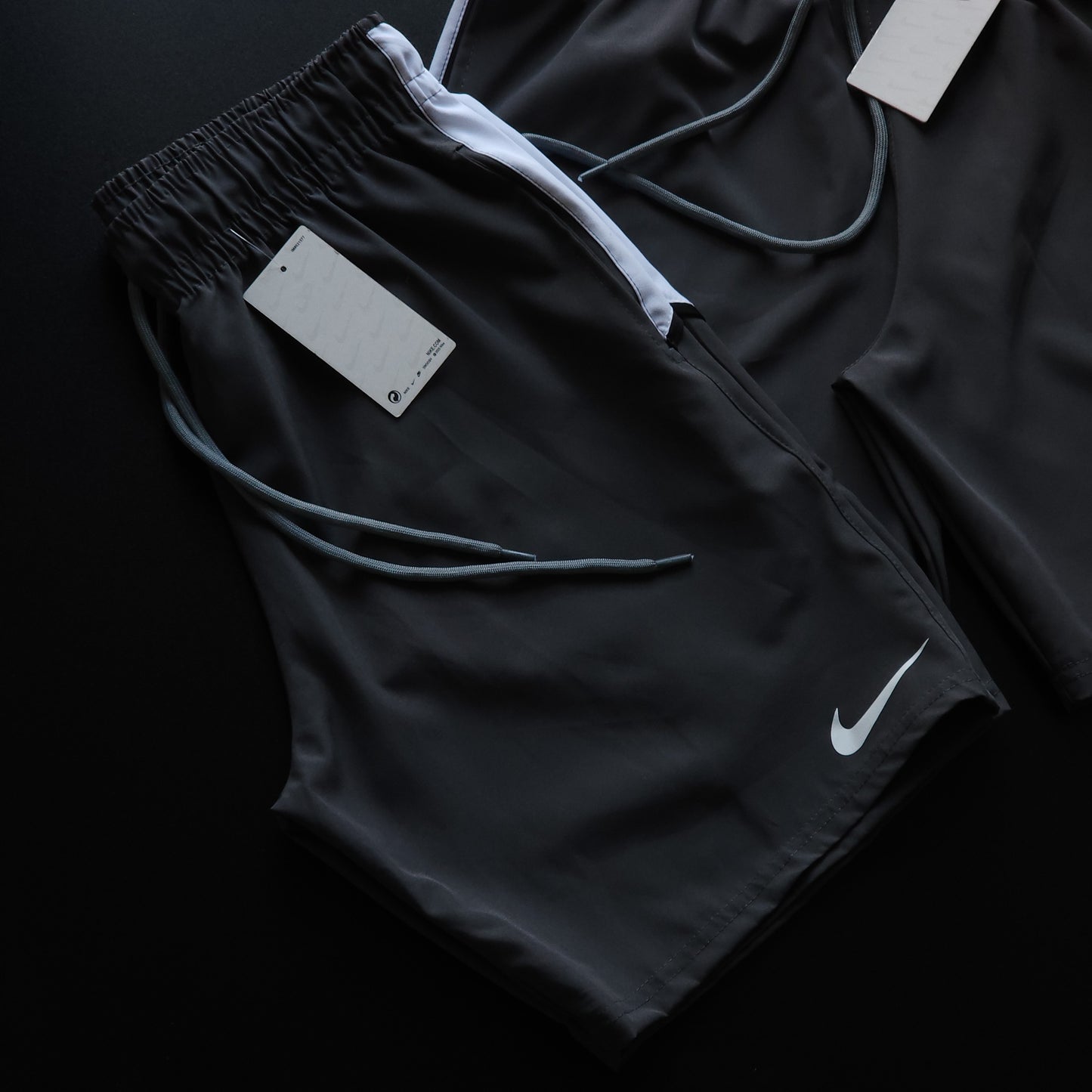 Short Elastano Cinza