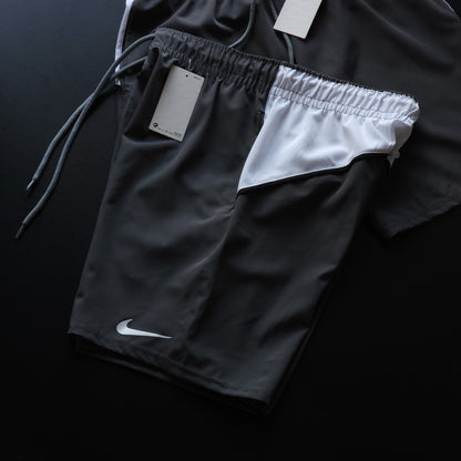 Short Elastano Cinza