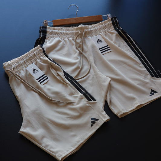 Short Elastano Bege