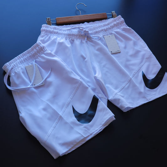 Short Elastano Branco