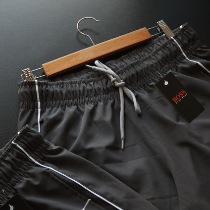 Short Elastano Cinza Chumbo