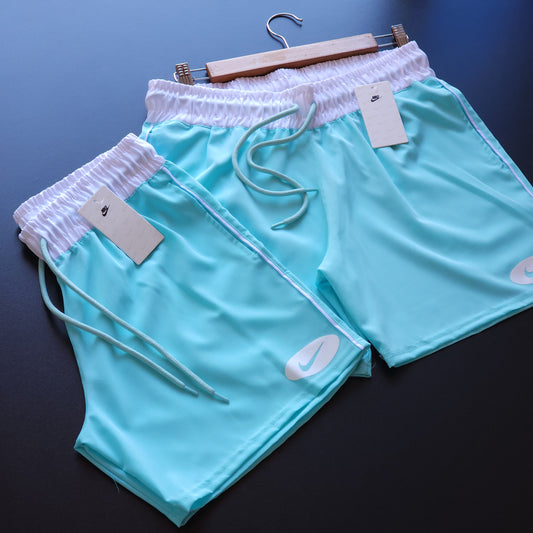 Short Elastano Azul Piscina