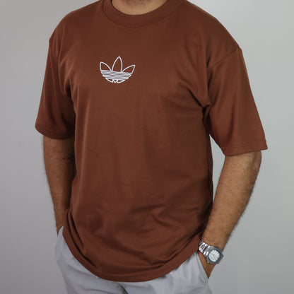 Camiseta Oversized Malha Suedine Gold - 220 de gramatura