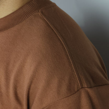 Camiseta Oversized Malha Suedine Gold - 220 de gramatura