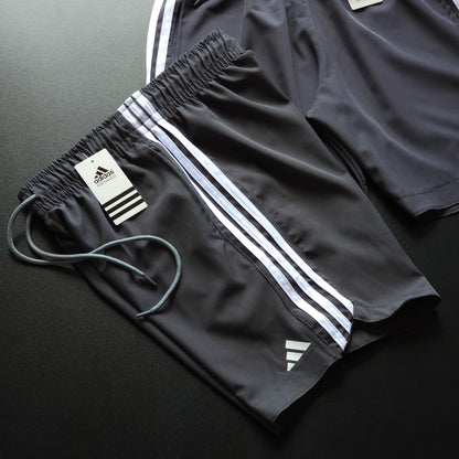 Short Elastano Cinza Chumbo