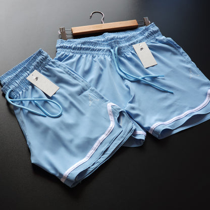 Short Elastano Mauricinho - Azul Bebê