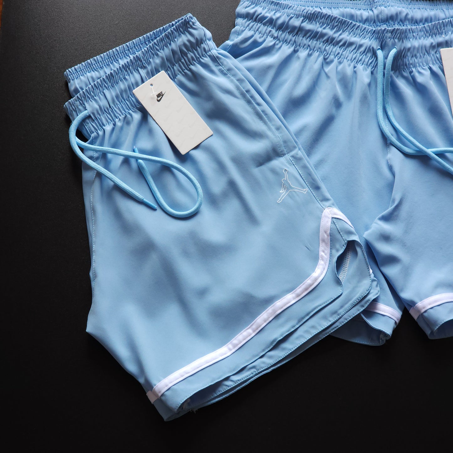 Short Elastano Mauricinho - Azul Bebê