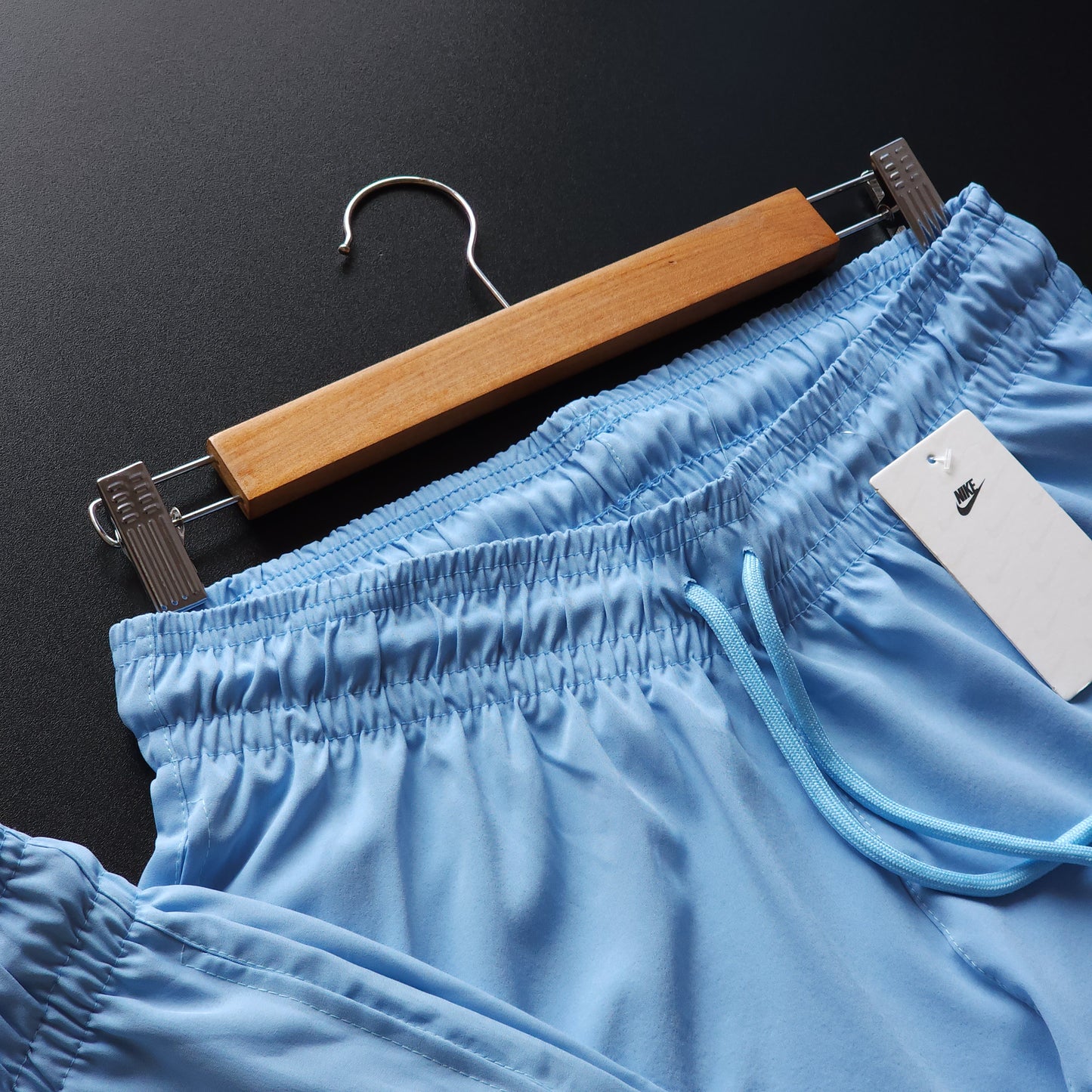 Short Elastano Mauricinho - Azul Bebê