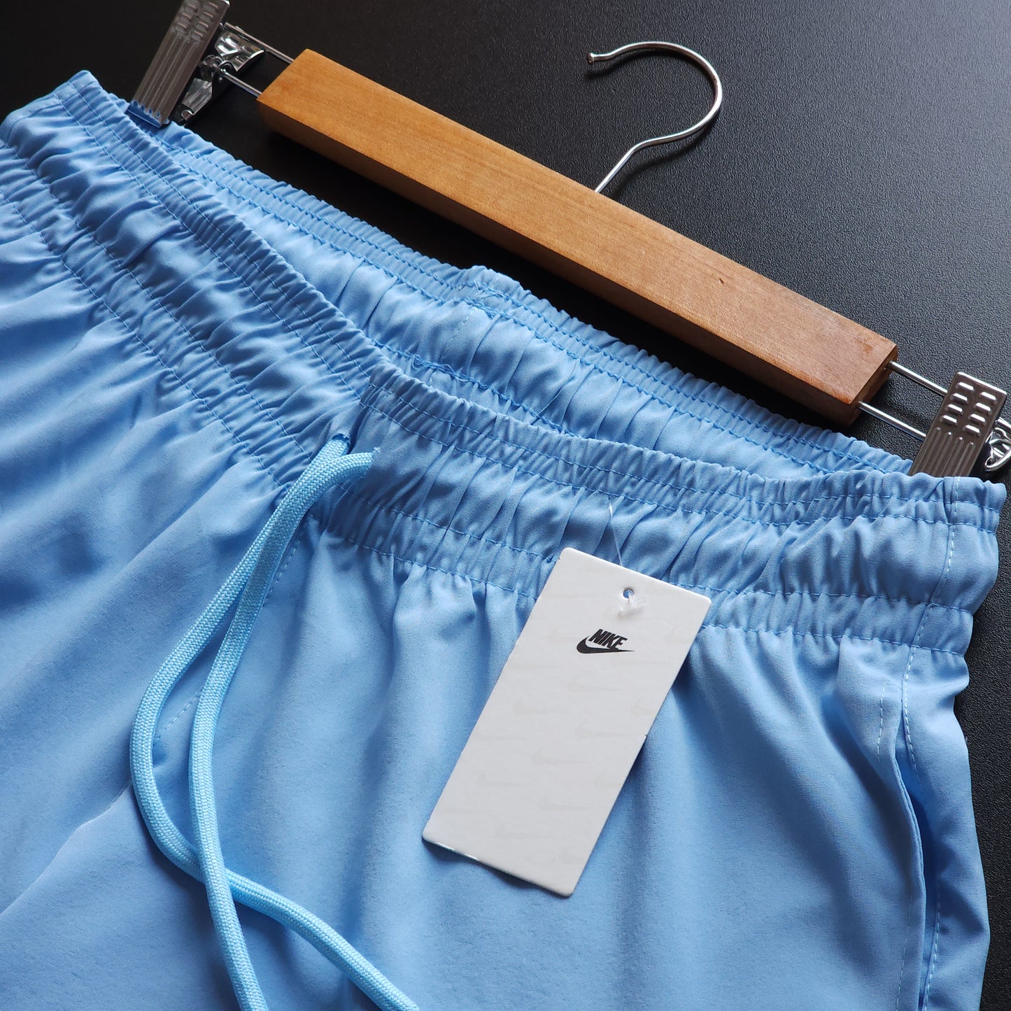 Short Elastano Mauricinho - Azul Bebê