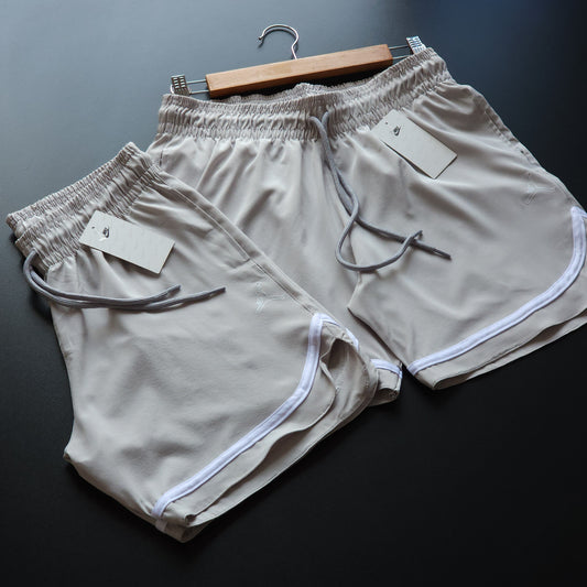 Short Elastano Mauricinho - Cinza