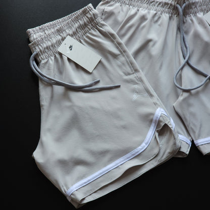 Short Elastano Mauricinho - Cinza